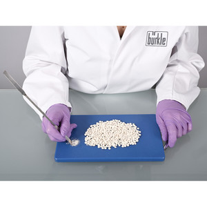 Espátula Doble Chattaway de Acero Inoxidable, Redondeada y Curvada para Dosificación y Manipulación Precisas - Burkle GmbH, Hecho en Alemania - Product Image 2