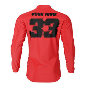 Maillot de course de Motocross sur mesure de haute qualité pour adultes grande taille XL respirant imprimé vêtements de course automobile de moto - Product Image 5