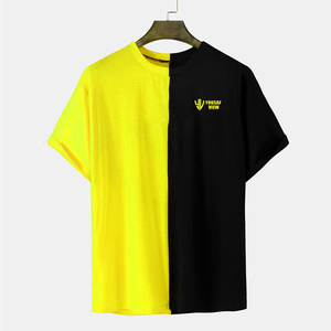 Última camiseta de color personalizada para hombres Venta al por mayor Camiseta de hombre con logotipo personalizado Camiseta de hombre de alta calidad - Product Image 6