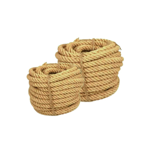 Fournisseur en gros de cordes en fibre de coco COIR pour applications de cordes naturelles dans l'agriculture et l'aménagement paysager - Product Image 1