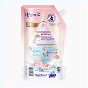 Expert Care 520ml Higiene Suavizante de grado premium Tela auxiliar Ropa textil Vidrio líquido Blooming Pink Scent Auxiliar - Product Image 3