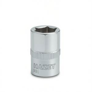 Hazet 1/4'' 6-Point Square <b>Socket</b> with Traction Profile Inches - Product Image 3