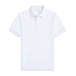 เสื้อโปโลลำลองผู้ชาย, เสื้อกีฬาแขนสั้นคลาสสิกพอดีตัวคอโปโลผ้าฝ้าย100% อินเทรนด์ - Product Image 2