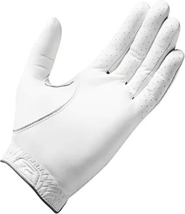 Gants de golf pour hommes en cuir d'agneau véritable, vente en gros OEM, doux, respirants, antidérapants, équipement de sport de plein air protecteur - Product Image 4