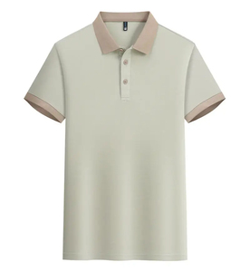 Venta al por mayor de fábrica: Nuevos polos de punto para hombre con diseño bordado, estilo oficina, de Spandex/Poliéster, polos coloridos. - Product Image 6