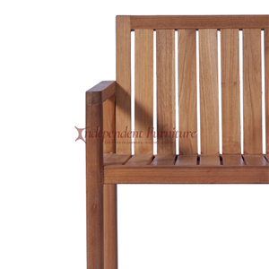 Wholesale Solid Teak Wood Natural <b>Dining</b> <b>Chair</b> Minimalist Home Furniture for Hotel Restaurant <b>Dining</b> Room Living - Product Image 4