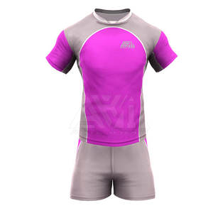 Conjuntos de Uniformes de Rugby de Alta Calidad, Ligeros, de Secado Rápido, Personalizables, Hechos de Poliéster para Adultos - Product Image 4