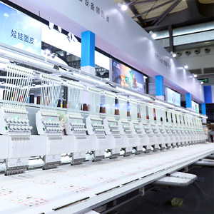 Top <b>10</b> Factory Industrial 24Heads Computerized Sewing Embroidery Machine For Clothing Patches Logos - Product Image 6