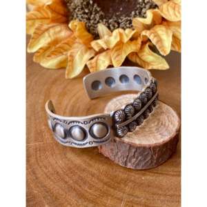 Martha Cayatineto Collection Elegant Sterling <b>Silver</b> Fashion <b>Cuff</b> <b>Bracelet</b> - Product Image 3