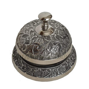 Hot Selling <b>Brass</b> Desk <b>Bell</b> With Antique Finished Vintage Oldest Design Desk <b>Bell</b> Alerting Staff or Customers Call Desk <b>Bell</b> - Product Image 6