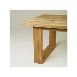 Meilleure table à manger naturelle et solide au design moderne pour les réunions de famille Meubles de maison - Product Image 1
