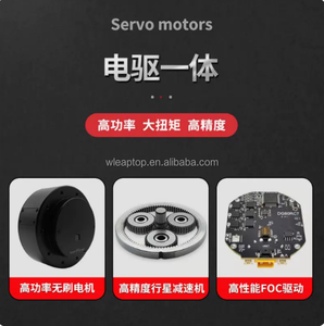 มอเตอร์เซอร์โวแบบไร้แปรงถ่านแรงบิดสูง Muweidu พร้อมไดรเวอร์ MIT ในตัว สำหรับหุ่นยนต์สี่ขา โครงสร้างภายนอกหุ่นยนต์ และตัวกระตุ้นหุ่นยนต์ - Product Image 6