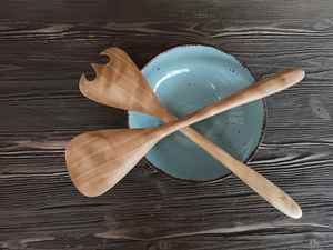 Cuchara de Primera Clase para Accesorios de Cocina, Cubertería con Mango de Madera. Madera Hecha a Mano, Precio al por Mayor, Hecho en India - Product Image 6