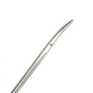 กรรไกร metzenbaum จากเยอรมันใหม่รับประกันตลอดอายุการใช้งาน7 "เครื่องมือผ่าตัดสัตวแพทย์สีฟ้าโค้ง - Product Image 3