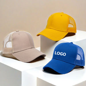 Baseball Cap With Logo Filling and Capping <b>Machine</b> 6 Panel Wholesale 100% Cotton Trucker Hats High Quality Custom - Product Image 5