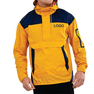 Chaqueta Cortavientos Impermeable Personalizada para Hombre, Chaqueta Cortavientos con Capucha, Transpirable, Ligera, Ideal para Actividades al Aire Libre - Product Image 6