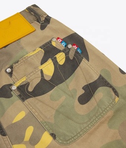 Shorts casuales de alta calidad para hombre al por mayor, pantalones cortos de trabajo con camuflaje para hombre, shorts extragrandes. - Product Image 5