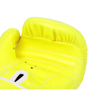Gants de boxe professionnels personnalisés pour l'entraînement au MMA, lacés, en cuir antidérapant, gants de sparring avec logo personnalisé pour adultes - Product Image 4
