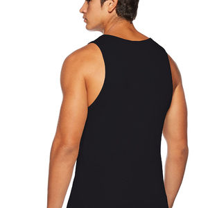 Camiseta sin Mangas para Hombre a Precio Económico, Fabricantes de Ropa Deportiva, Color Sólido Personalizado, Camisetas Básicas de Gimnasio para Hombre - Product Image 2