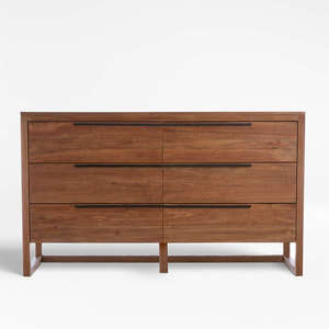 Modern Farmhouse 6-Drawer <b>Sideboard</b> Cabinet High Quality Reclaimed Teak Contemporary Design Home Furniture for <b>Hall</b> Living Room - Product Image 2