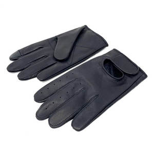 ถุงมือหนังหน้าจอสัมผัสสำหรับผู้ชาย แบบเต็มนิ้ว สำหรับฤดูหนาว เป็นมิตรกับสิ่งแวดล้อม ระบายอากาศได้ดี เหมาะสำหรับขับรถและกิจกรรมกลางแจ้ง - Product Image 1
