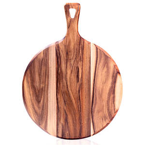 เขียงไม้กลมสำหรับห้องครัว - Product Image 4