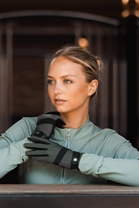 Guantes de Cuero Transpirables de la Mejor Calidad para Adultos, Diseño Superior para Montar en Invierno, Guantes de Equitación de Moda - Product Image 6