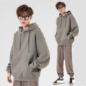 Sweat à capuche 100% coton de haute qualité pour hommes, surdimensionné vierge des fabricants de conception poids lourd personnalisé pour l'hiver - Product Image 3