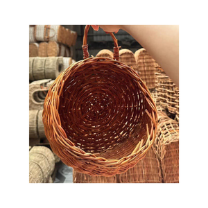 Boho Decorative <b>Rattan</b> <b>Hanging</b> <b>Basket</b> Kitchen Item or Making Flower <b>Hanging</b> Pot Used for Home Decor Made by VgreenArt in Vietnam - Product Image 2