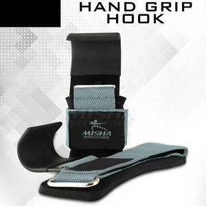 Ganchos de Levantamiento de Pesas, Plástico Resistente, Ajustables, Antideslizantes, Personalizados para Ejercicio Físico 2025 - Product Image 6