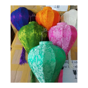 Festival vietnamita Hoi An Silk Lantern de precio competitivo para decoración restaurante interior al aire libre - Product Image 5