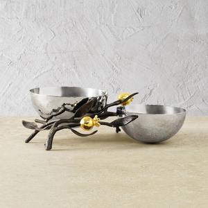 Elegante Tazón de Servir de Metal, Acero Inoxidable, para Hogar, Hotel, Restaurante - Product Image 4