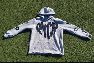 เสื้อฮู้ดตัวครอปแบบมีซิปสำหรับผู้ชายผ้าปะติดแบบ500พลอยเทียมแบบติดด้วยกรดสำหรับผู้ชายออกแบบได้ตามต้องการ - Product Image 2