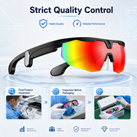 Gafas Inteligentes Personalizadas con IA, Traducción en Tiempo Real, Asistente de Voz, Reducción de Ruido, Resistencia al Agua IP67, Cámara Dual, Carga Magnética
