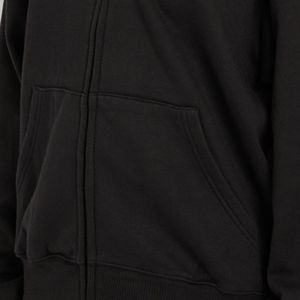 Sudadera con Capucha y Cremallera para Mujer, Estilo Holgado, Lavado Ácido, Algodón Felpa, Ecológica, Estilo Urbano Minimalista - Product Image 5