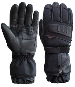 Nouveaux gants de course en cuir et Cordura pour hommes - Product Image 4