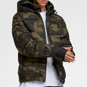 Design Custom Winter Arrival Lightweight Windbreaker Men Outdoor <b>Padded</b> Bubble <b>Coats</b> Puffer Jacket Plus Size Polyester Made - Product Image 6