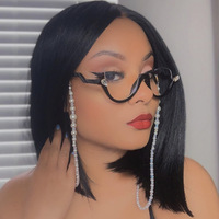 Lunettes yeux femme verres spéciaux coupe bleue diamant demi-monture oeil de chat 2025