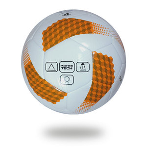 Balón de fútbol sala de cuero PU de alta retención de aire de diseño personalizado, ligero, duradero, máquina de tacto suave, balones de fútbol - Product Image 3