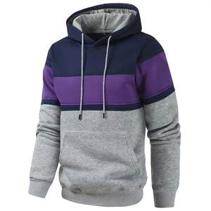 OEM personalizado 100% algodón Jacquard suéter de punto para los hombres cálido invierno estilo casual con capucha más Popular suéter de punto de lana - Product Image 1