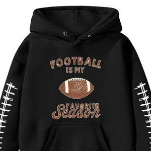 À la mode DTF DTG strass personnalisé imprimé à capuche Streetwear pull sweat à capuche pour hommes femmes - Product Image 6