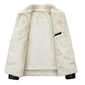 OEM conception personnalisée veste en similicuir vestes de moto pour hommes noir Jaqueta de Couro Masculina Outwear hommes manteaux en cuir PU - Product Image 4