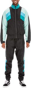 Ensemble de survêtement d'hiver unisexe en nylon et polyester respirant, coupe-vent réfléchissant, à capuche, épais, style streetwear, pour l'extérieur, vente en gros - Product Image 3