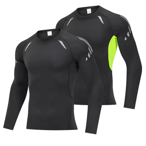 Parana Custom MMA manga larga Rashguard mangas completas BJJ hombre Rashguard Diseña tu propio al por mayor - Product Image 4