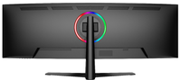 Écran de jeu pour ordinateur, moniteur PC incurvé VA LCD 44,5 45 pouces, fréquence de rafraîchissement 165 Hz, résolution 5120*1440