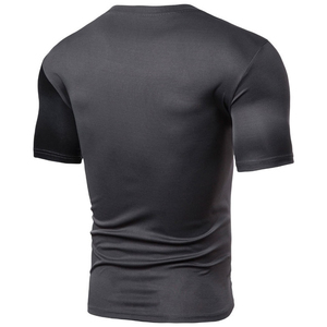 2025 Ventas al por mayor Precio barato Camiseta atlética personalizada Ropa deportiva para correr Gimnasio de gran tamaño Camisetas de fitness para hombres - Product Image 4