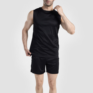 Débardeur de gymnastique sans manches de haute qualité pour hommes T-shirt d'entraînement respirant à coupe surdimensionnée - Product Image 1
