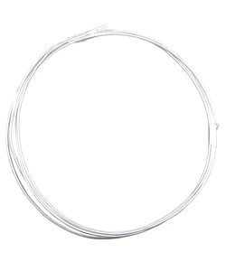 Fil en argent sterling 0,8 mm (1 mètre) - Fournitures en argent pour la fabrication de bijoux - Fournitures en argent pour la fabrication de bijoux - Product Image 1