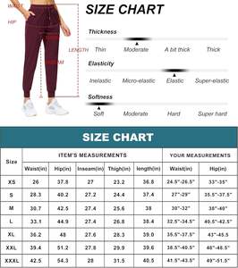 Pantalones de chándal informales para mujer a la moda, transpirables elásticos y pantalones de chándal con cintura elástica, perfectos para correr y usar a diario - Product Image 6
