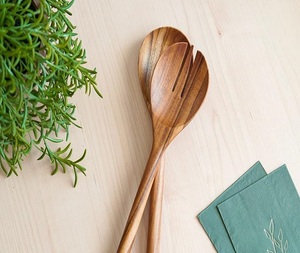 Hot Sale Teak <b>Wooden</b> Kitchen <b>Spoon</b> Wood Rice <b>Spoon</b> Paddle Wood Tablespoon from f s international - Product Image 2